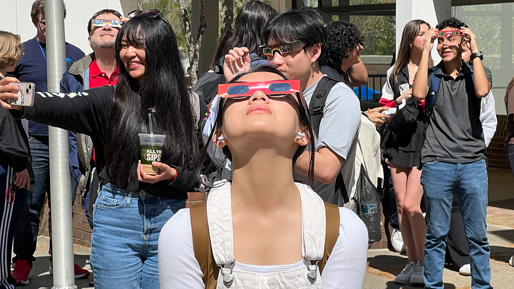 Eclipse-watching parties were held on each Wake Tech campus in April 2024.