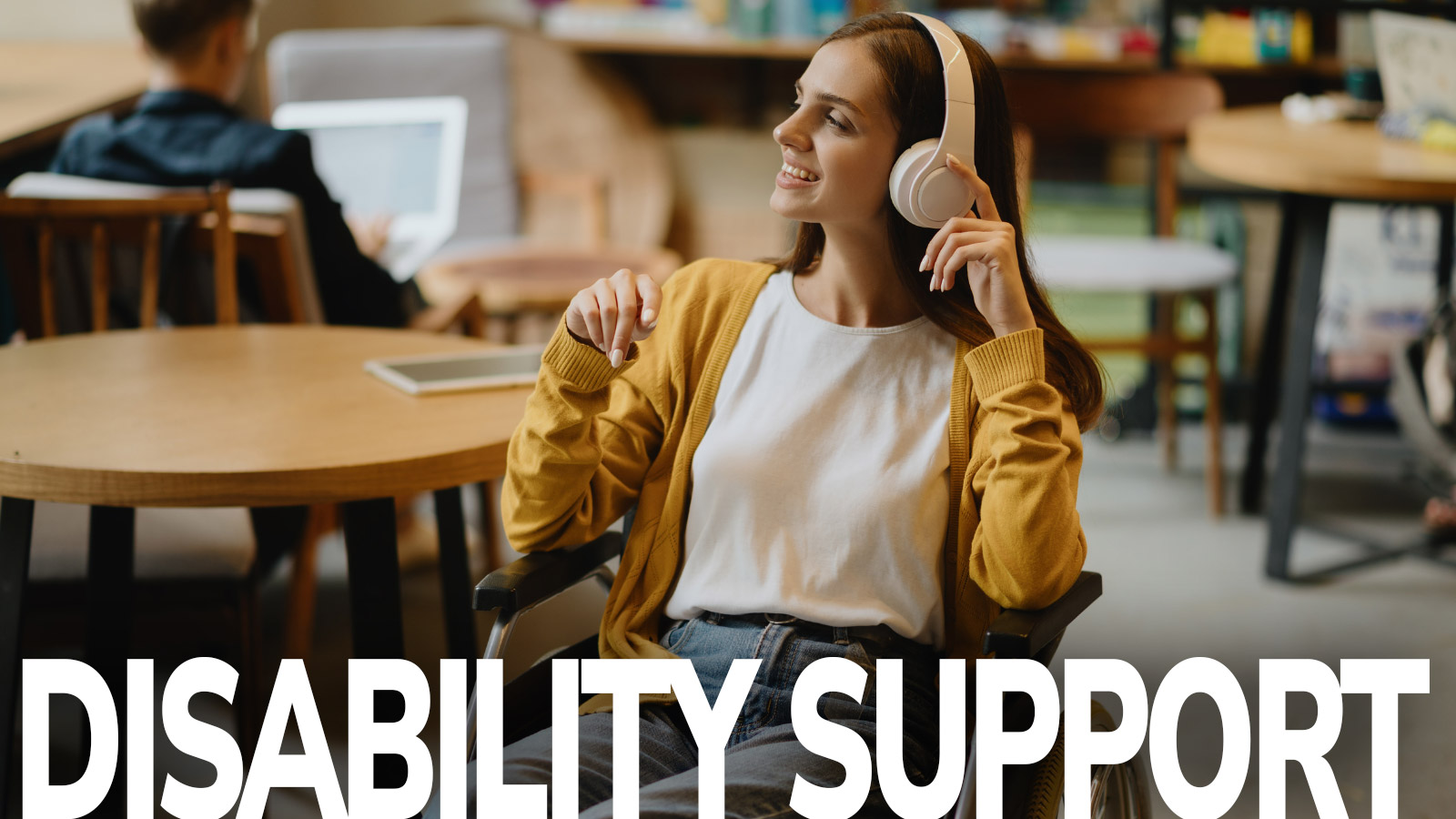 Link to Disability Support information on this page
