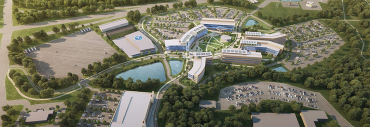 Rendering of Wake Tech East Campus