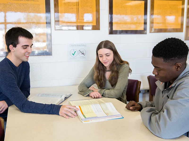 Group of Career & College Promise students at Wake Tech