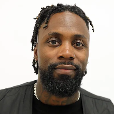 Wake Tech Barbering graduate Aaron Norris