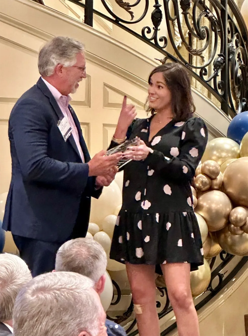 Wake Tech Cary Chamber Business of the Year award