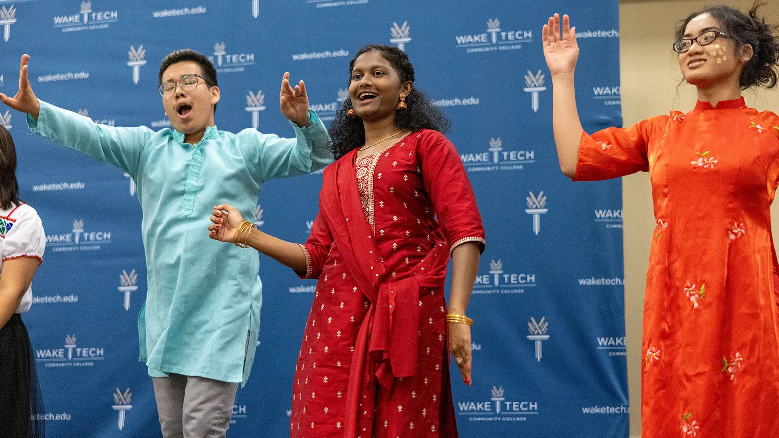 The International Fair celebrates the many cultures among Wake Tech's student body.