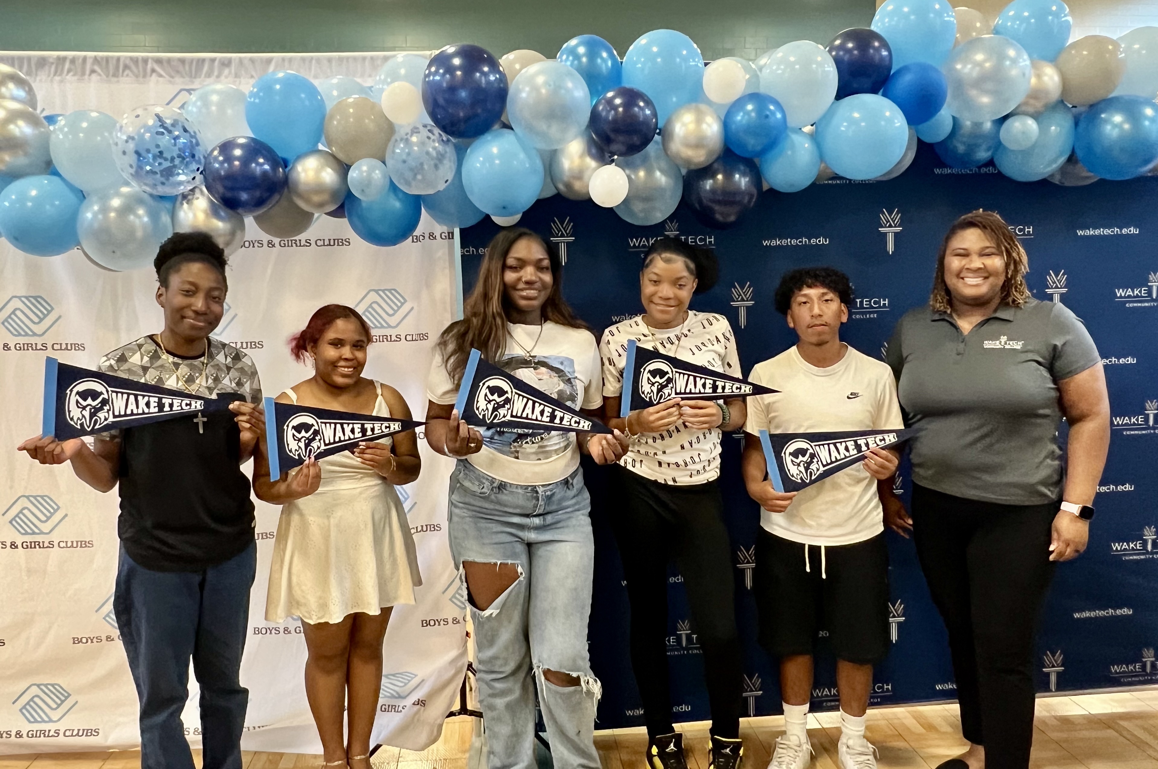 Wake Tech welcomed five degree students in fall 2024 thanks to its community outreach partnership with the Boys & Girls Clubs of Wake County.