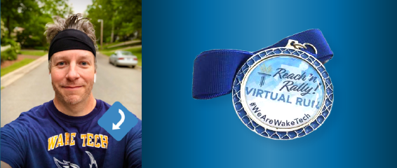 Virtual Run Raises $2,000 for Wake Tech Students
