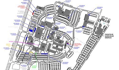Download Green Trek Map for Southern Wake Campus