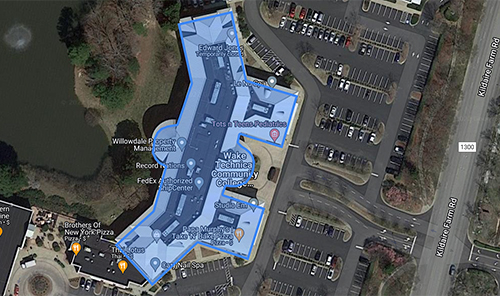 Interactive Map of Western Wake Campus