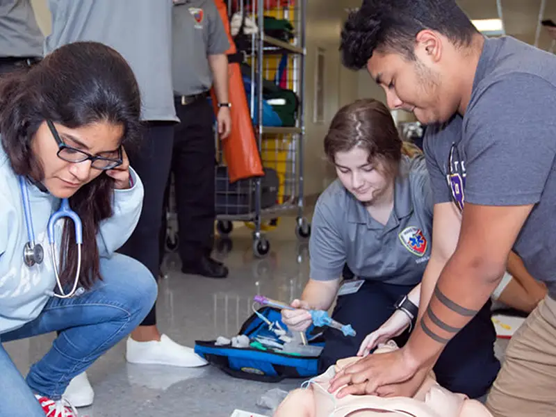 Wake Tech CPR training