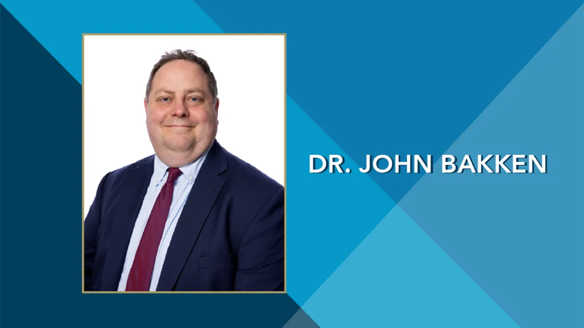 Dr. John Bakken has been named Wake Tech's first associate vice president of Academic Affairs.