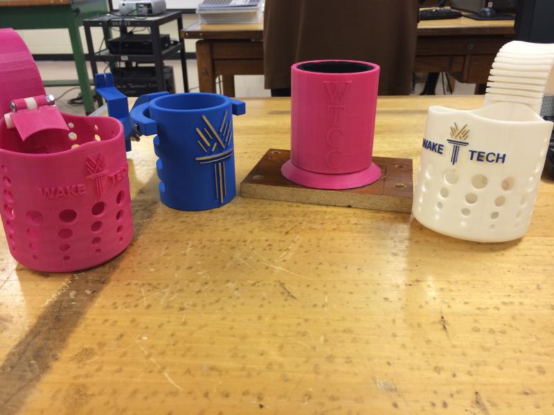 Wake Tech Engineering Students Showcase 3D Printing Designs