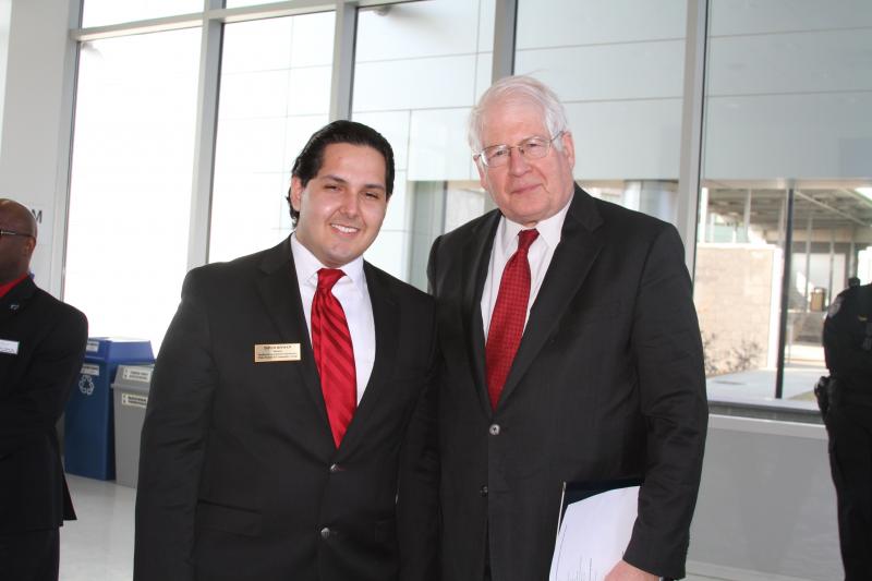 Representative David Price and David Roman