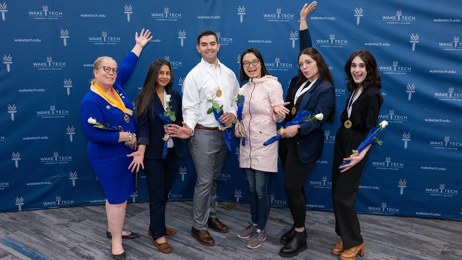 Wake Tech inducted 89 students into Phi Theta Kappa, the international academic honor society for students at two-year colleges.