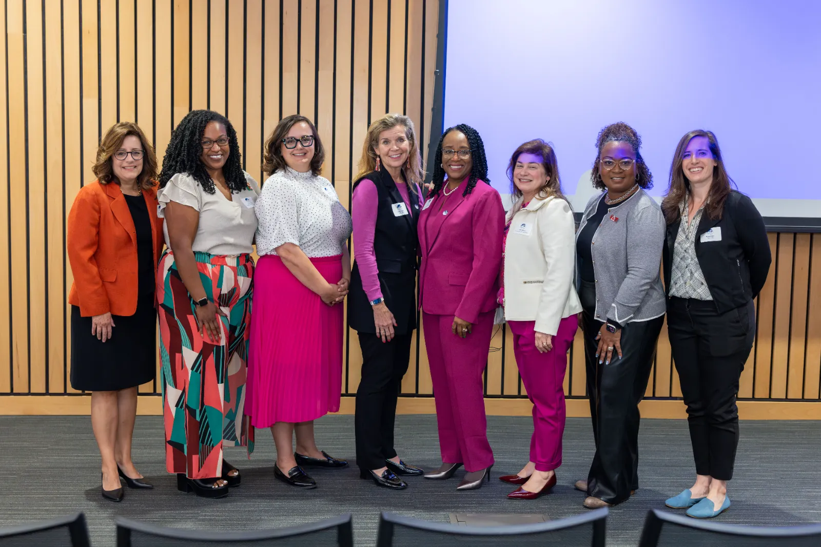 Wake Tech faculty and staff members participated in a Wake Invests in Women Collective Conversation event focused on artificial intelligence in the workplace.