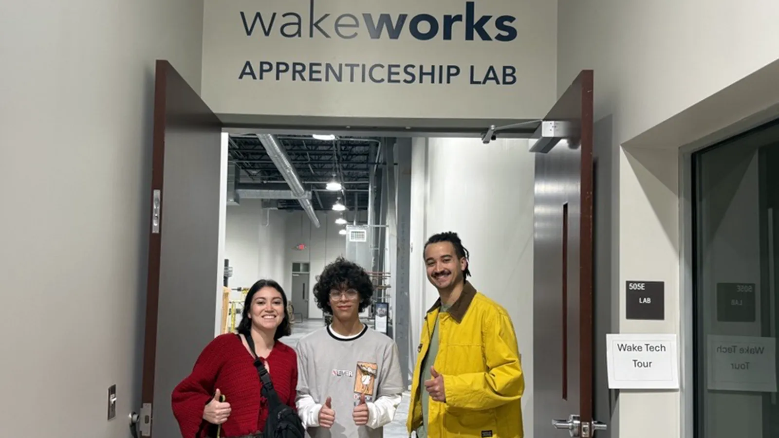 Wake Tech celebrated National Apprenticeship Week with an information session for high school students.