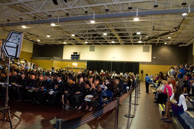 Wake Tech Holds GED And Adult High School Graduation