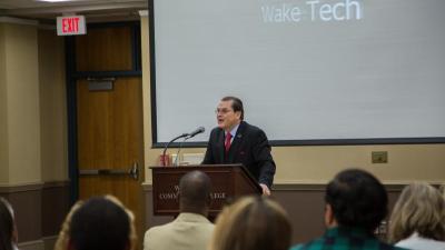 Dr. Stephen Scott, Wake Tech President