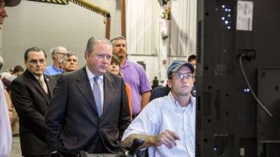 U.S Representative George Holding Visits Wake Tech