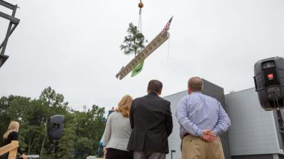 Wake Tech “Tops Out” On Building F