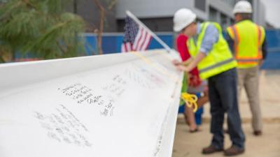 Wake Tech “Tops Out” On Building F