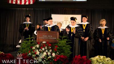 Hundreds of Wake Tech Grads Ready for the Workforce