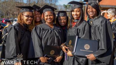 Hundreds of Wake Tech Grads Ready for the Workforce