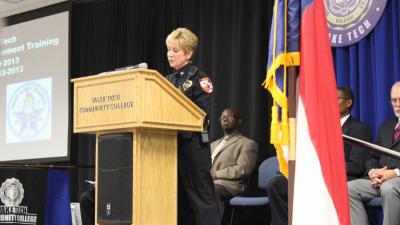 Wake Tech Law Enforcement Graduates Honored