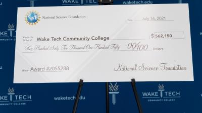 Wake Tech Announces Major Grant for Cloud Computing Education 