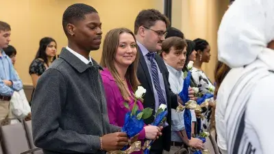 Wake Tech inducted 89 students into Phi Theta Kappa, the international academic honor society for students at two-year colleges.