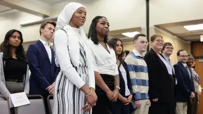 Wake Tech inducted 89 students into Phi Theta Kappa, the international academic honor society for students at two-year colleges.