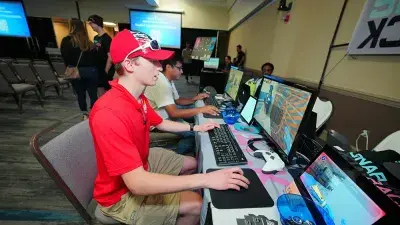 Students Showcase Original Video Games