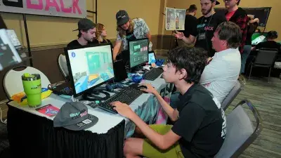 Students Showcase Original Video Games