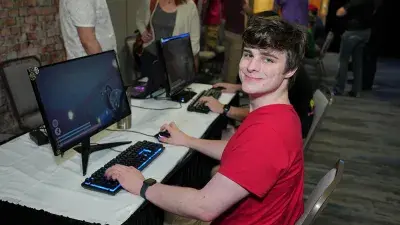 Students Showcase Original Video Games