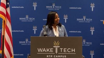 Dr. Stephen Scott, Wake Tech President