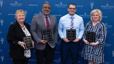 2024 Excellence in Adjunct Teaching Award winners