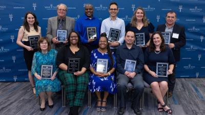 2024 Excellence in Adjunct Teaching Award winners