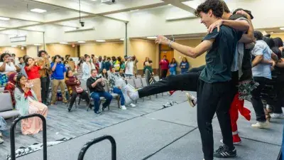 Wake Tech celebrates students from dozens of foreign countries at an International Day celebration.