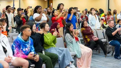 Wake Tech celebrates students from dozens of foreign countries at an International Day celebration.