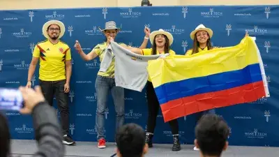 Wake Tech celebrates students from dozens of foreign countries at an International Day celebration.