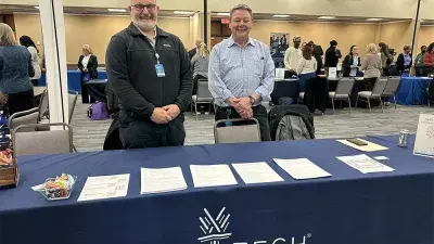 Nearly 500 job seekers attended Wake Tech's third-annual job fair.