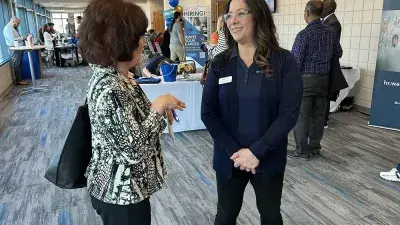 Nearly 500 job seekers attended Wake Tech's third-annual job fair.