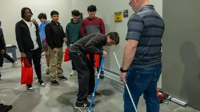 High School Students Learn About Careers in Skilled Trades