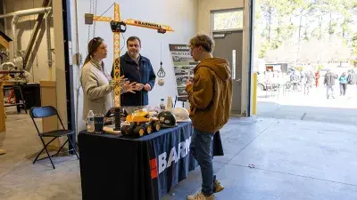 High School Students Learn About Careers in Skilled Trades