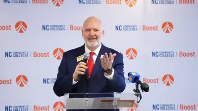 N.C. Community College System President Dr. Jeff Cox