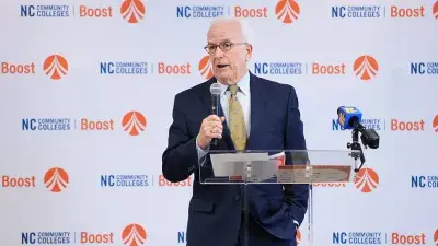 N.C. Community College System President Dr. Jeff Cox