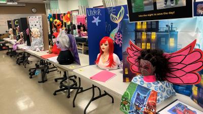 Cosmetology and Esthetics Students Showcase Hair and Make-Up Talents 