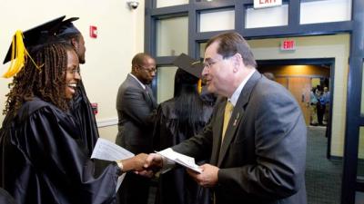 Wake Tech Holds Ged And Adult High School Graduation