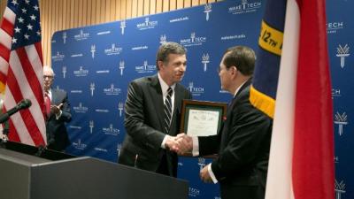 Dr. Stephen Scott, Wake Tech President