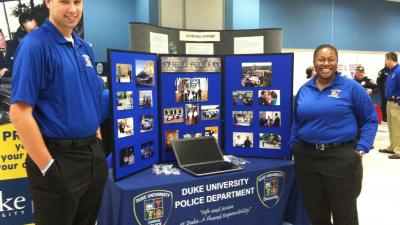 Wake Tech Law Enforcement Students Meet Potential Employers