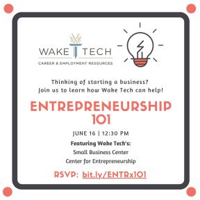 Entrepreneurship 101