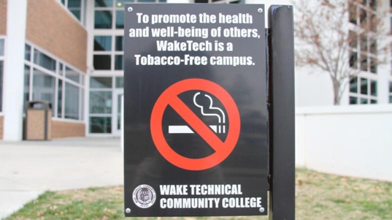 Wake Tech Steps Up Enforcement of Tobacco Free Policy Wake Tech